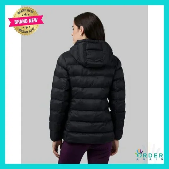 Lightweight Packable Hooded Puffer Jacket Water Resistant Travel Minimal